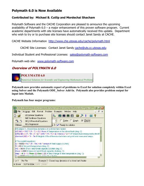 Polymath 6.0 Free Download Mac